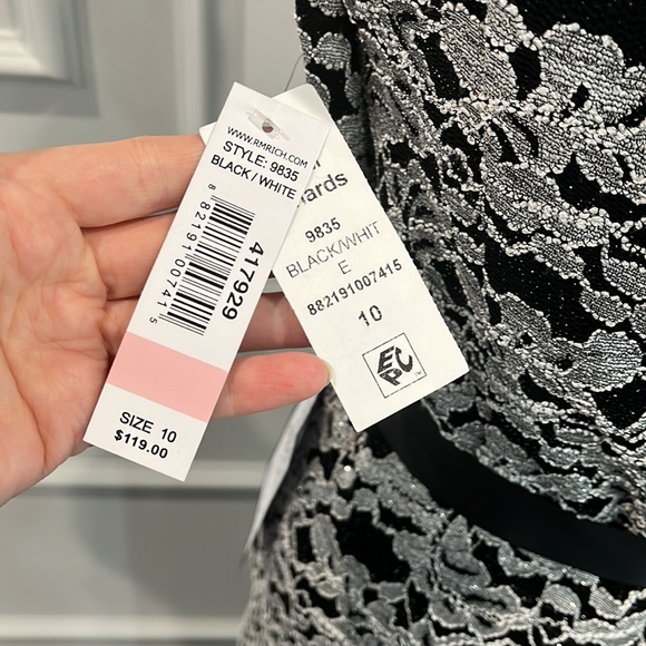 Brand New Gorgeous R&M Richards Evening Gown - Picture 11 of 12